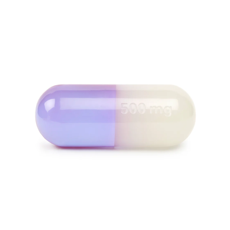 Jonathan Adler Large White and Purple Pill
