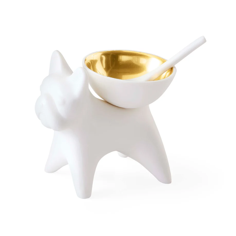 Jonathan Adler French Bulldog Salt & Pepper Cellar