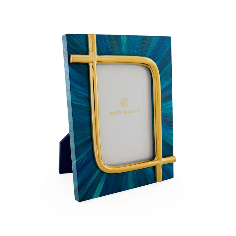 Jonathan Adler Bijoux Turquoise 4x6 Frame