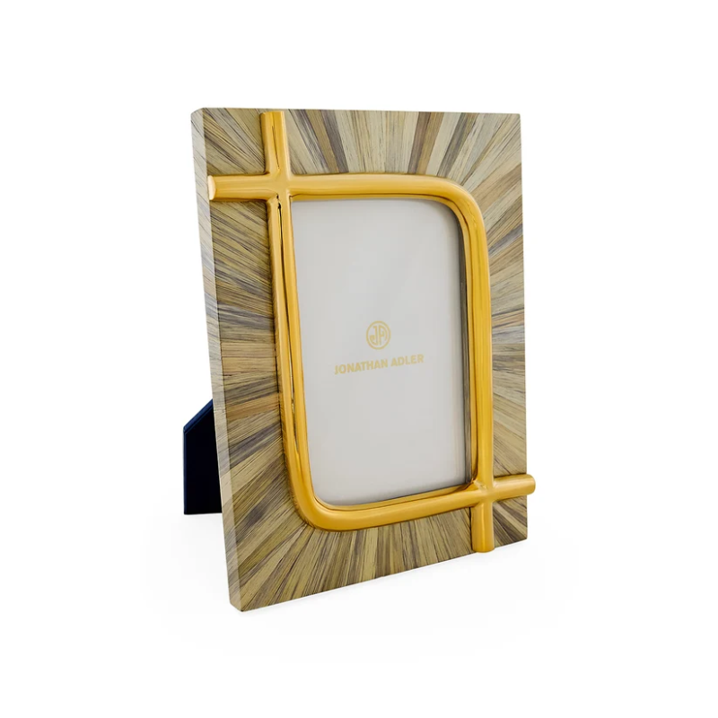 Jonathan Adler Bijoux Natural 4x6 Frame