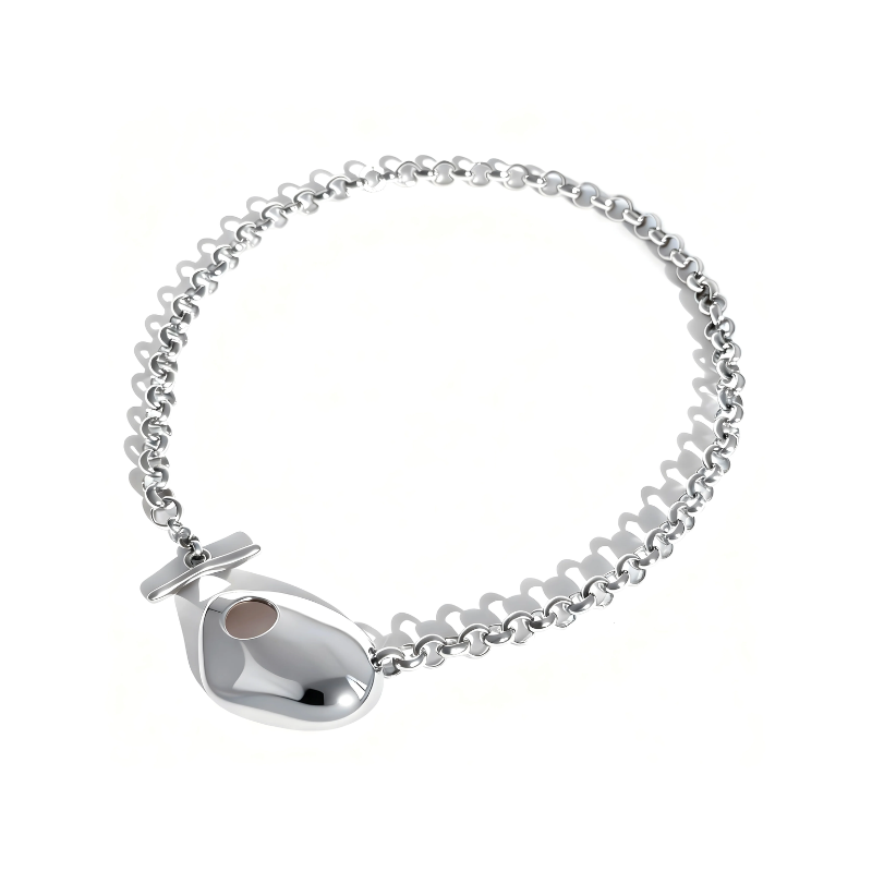 Biko Silver Nisi Collar