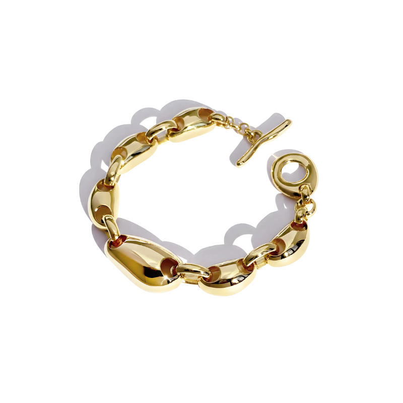 Biko Gold Rhodes Bracelet