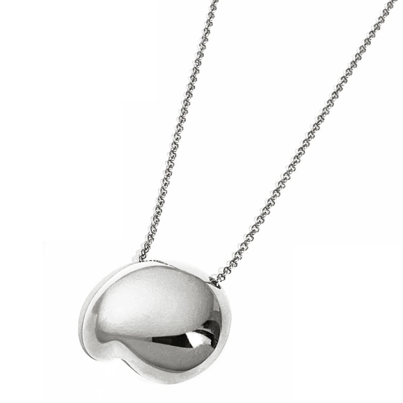 Biko Large Silver Gia Pendant