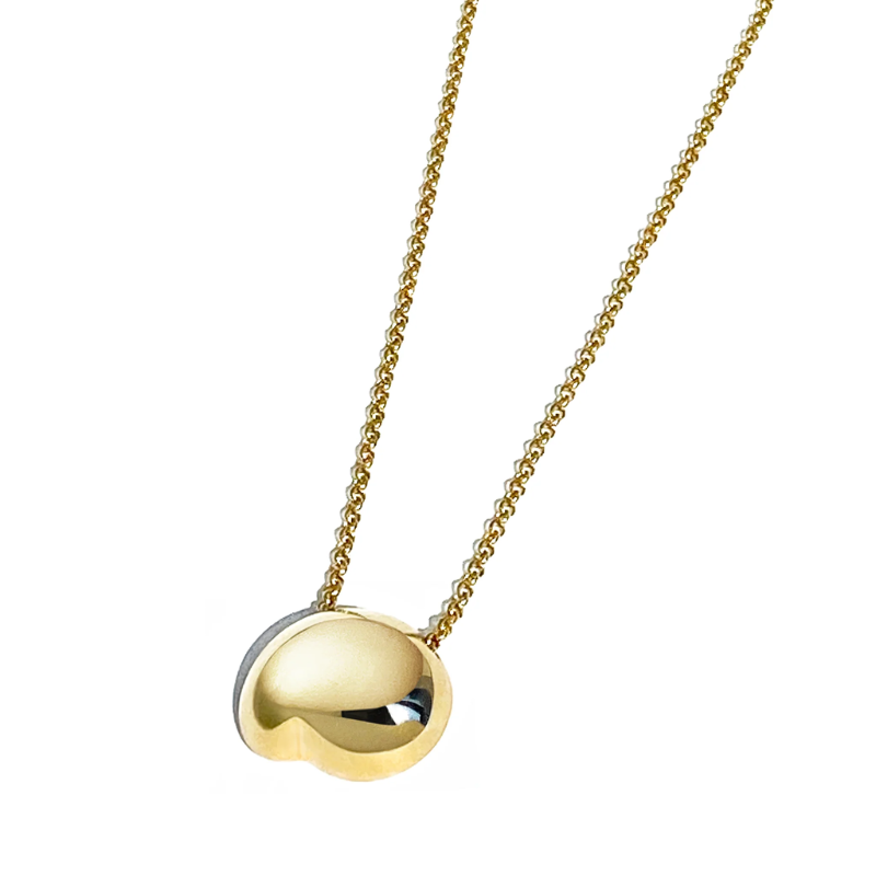 Biko Medium Gold Gia Pendant