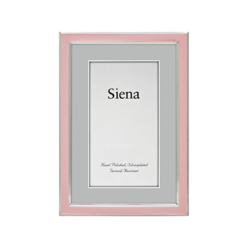 Siena Enamel Pink 5x7 Frame