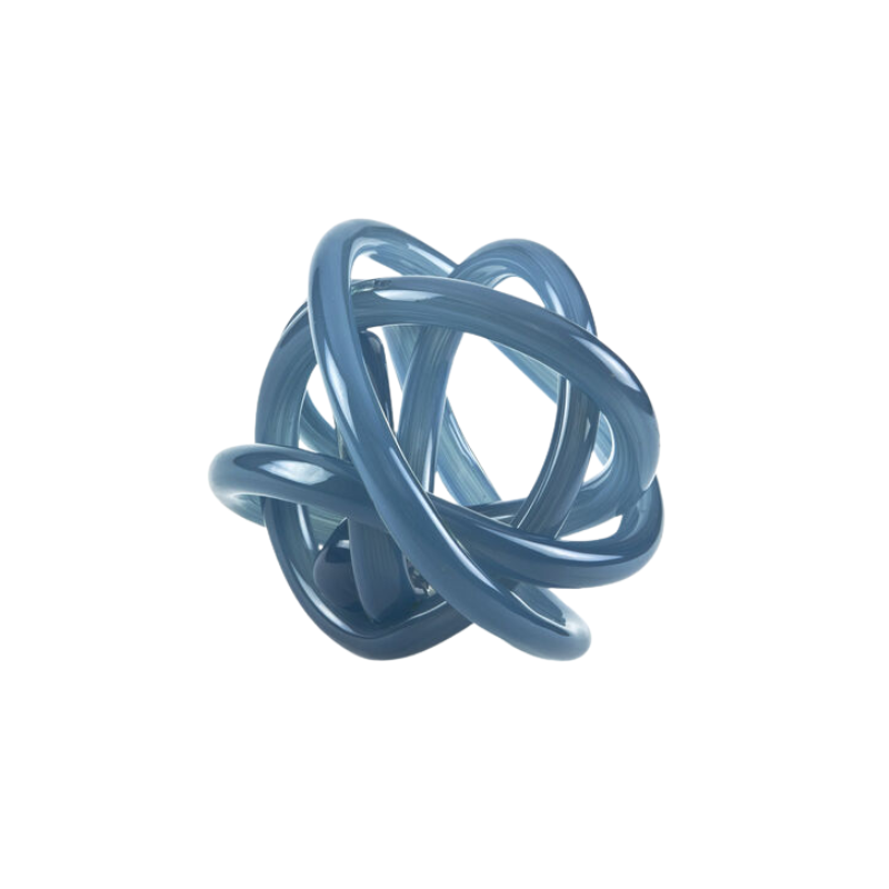 Blue Glass Knot