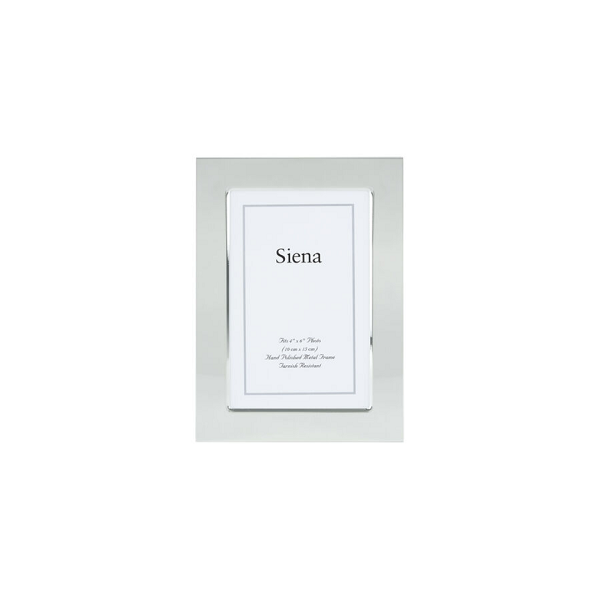 Siena Silver Plated 4x6 Frame