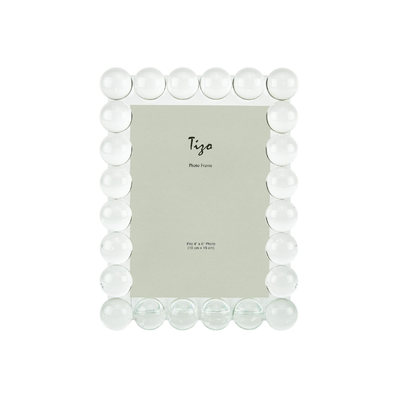 Crystal Glass Ball 4x6 Frame