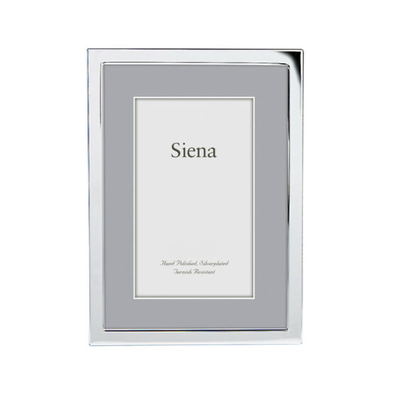 Silverplate Siena 5x7 Frame