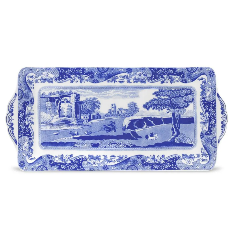 Spode Blue Italian Sandwich Tray