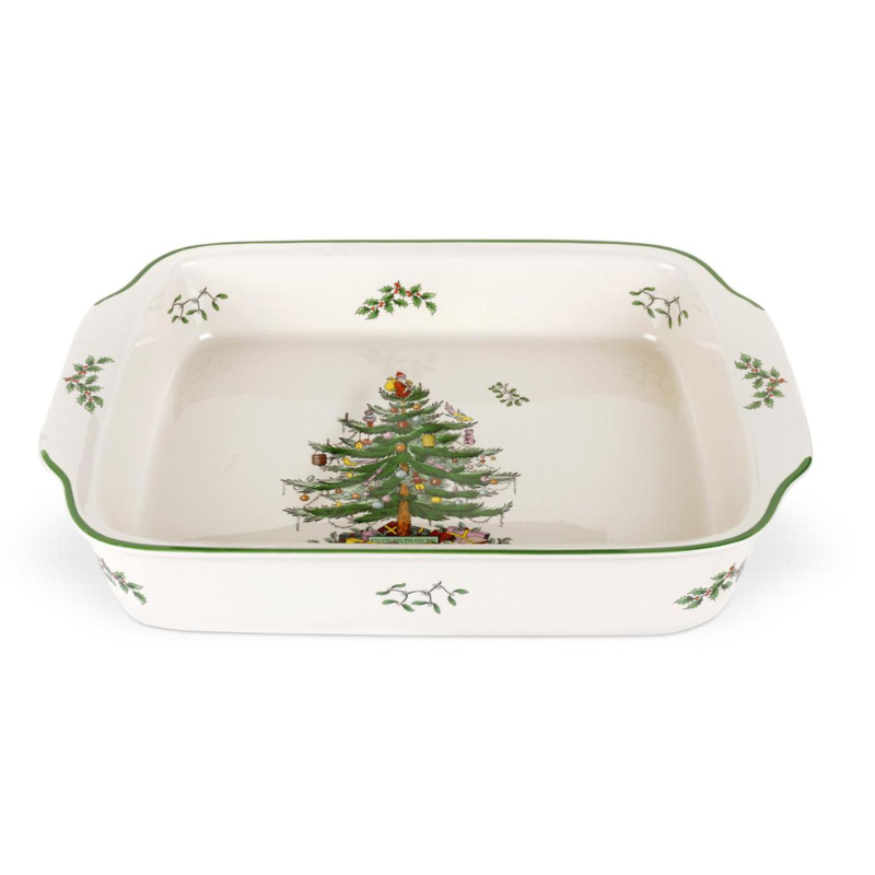 Christmas Tree Rectangular Baking Dish