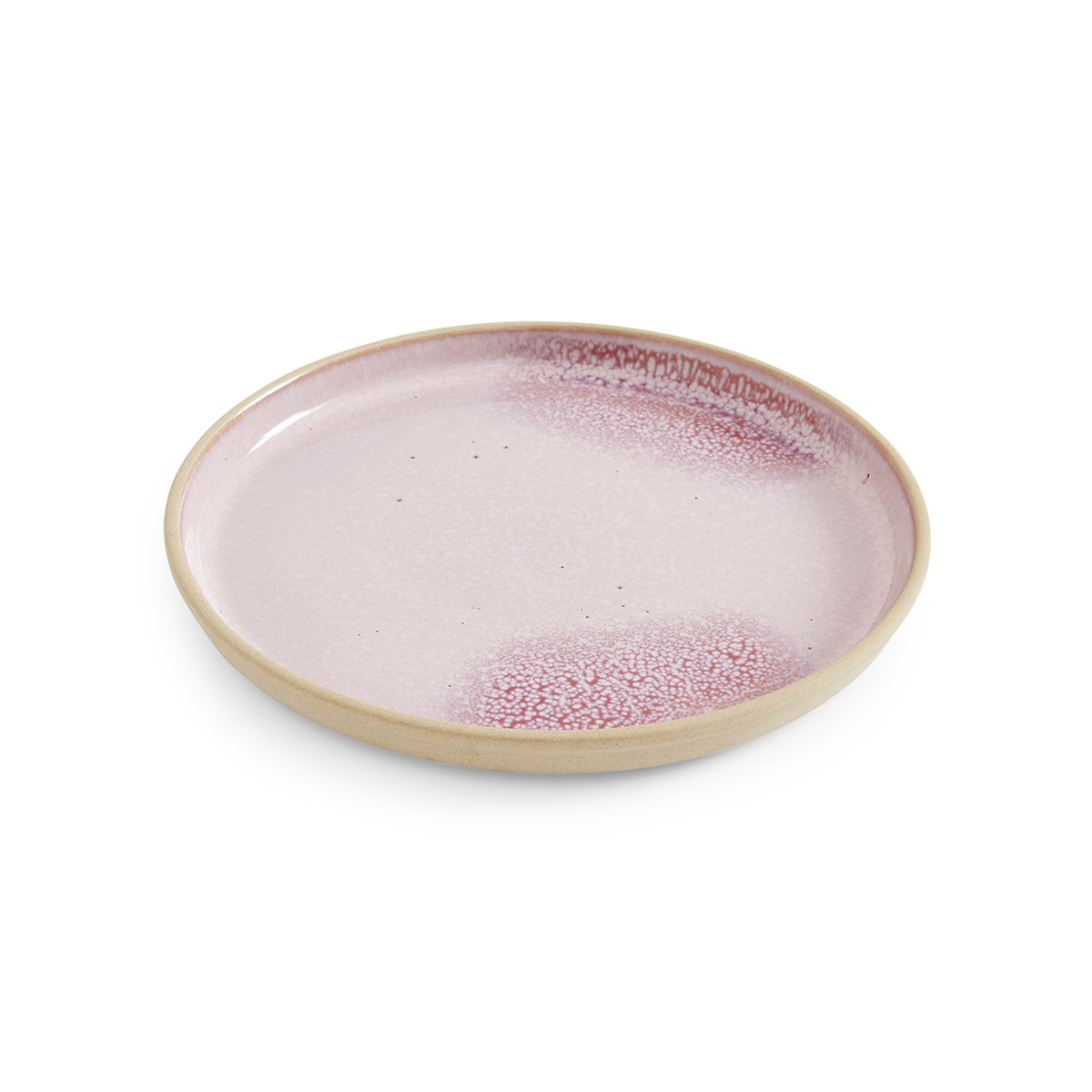Minerals Rose Quartz Salad Plate