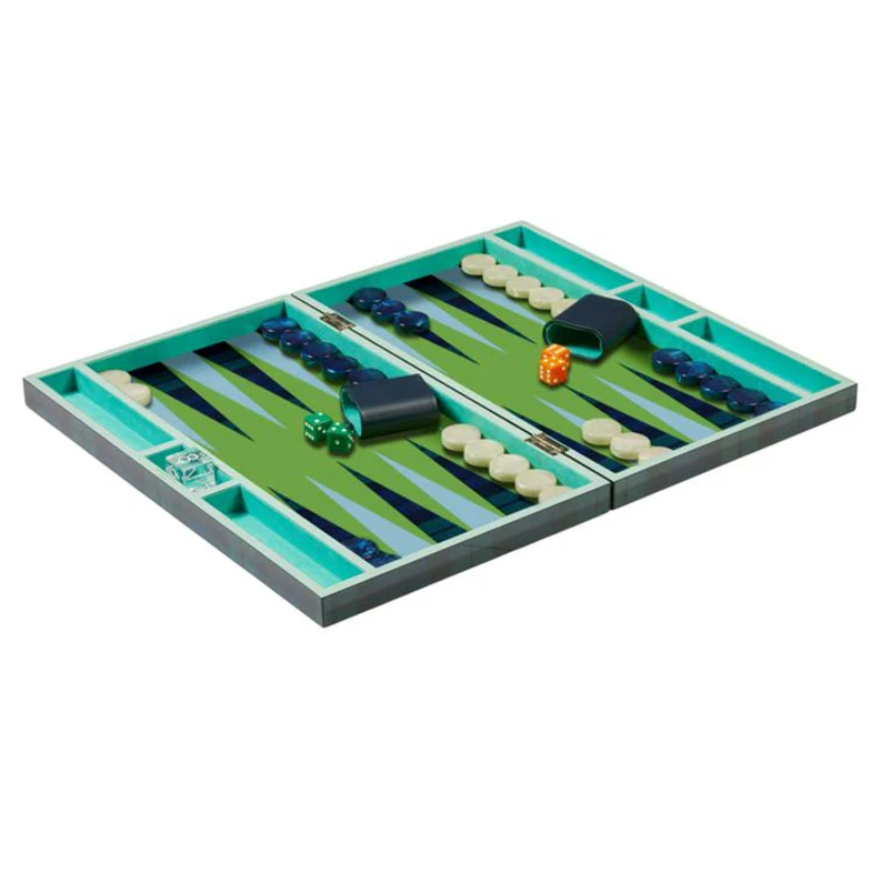 Addison Ross Tartan Backgammon