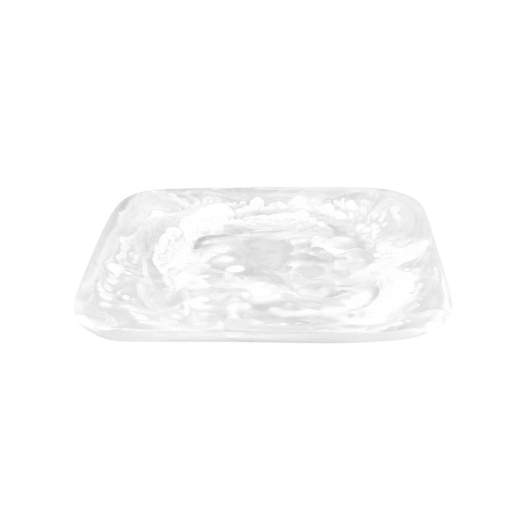 Classic White Swirl Small Tray