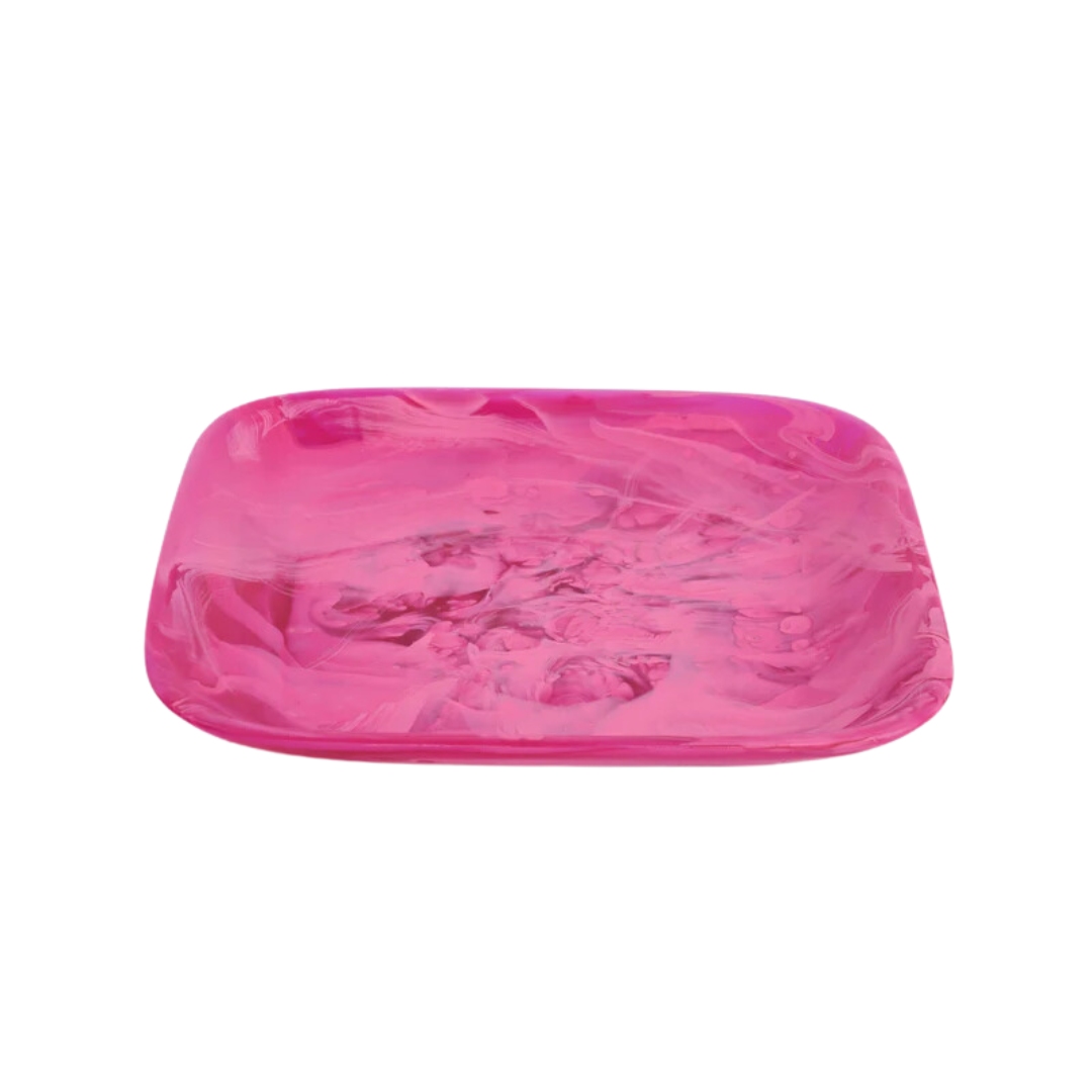 Classic Magenta Large Square Tray