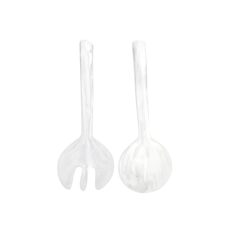 Classic White Swirl Servers