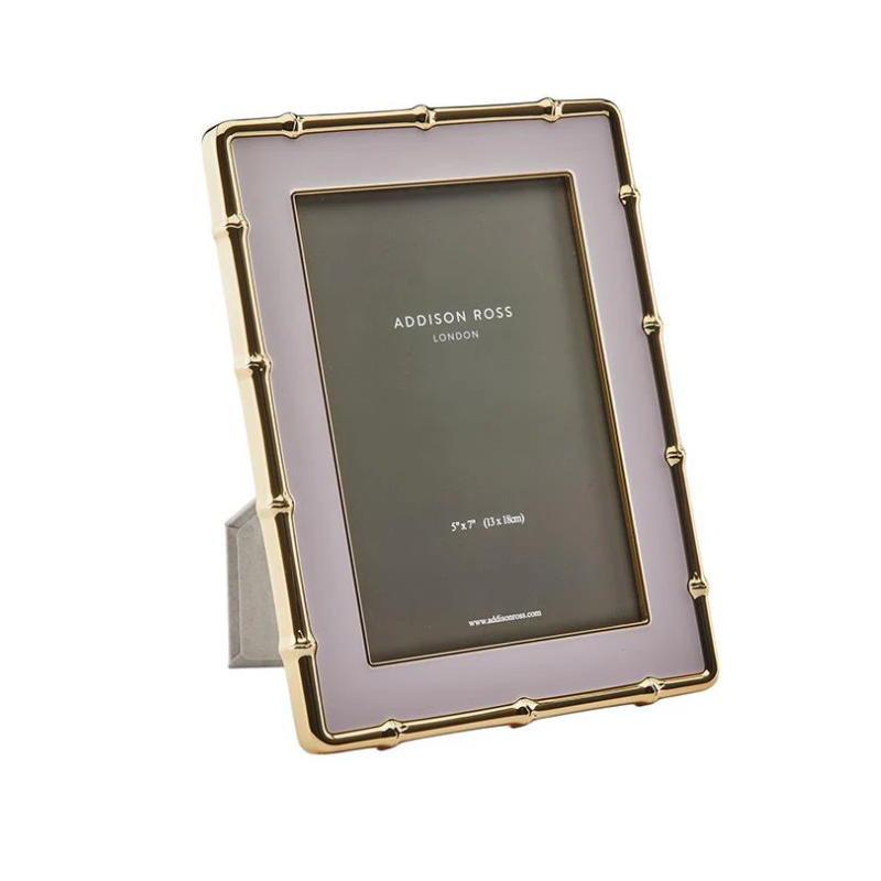 Addison Ross 5x7 Pink &amp; Gold Bamboo Frame