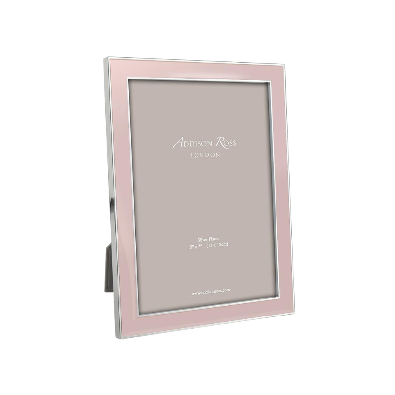 Addison Ross Light Pink 4x6 Enamel Frame
