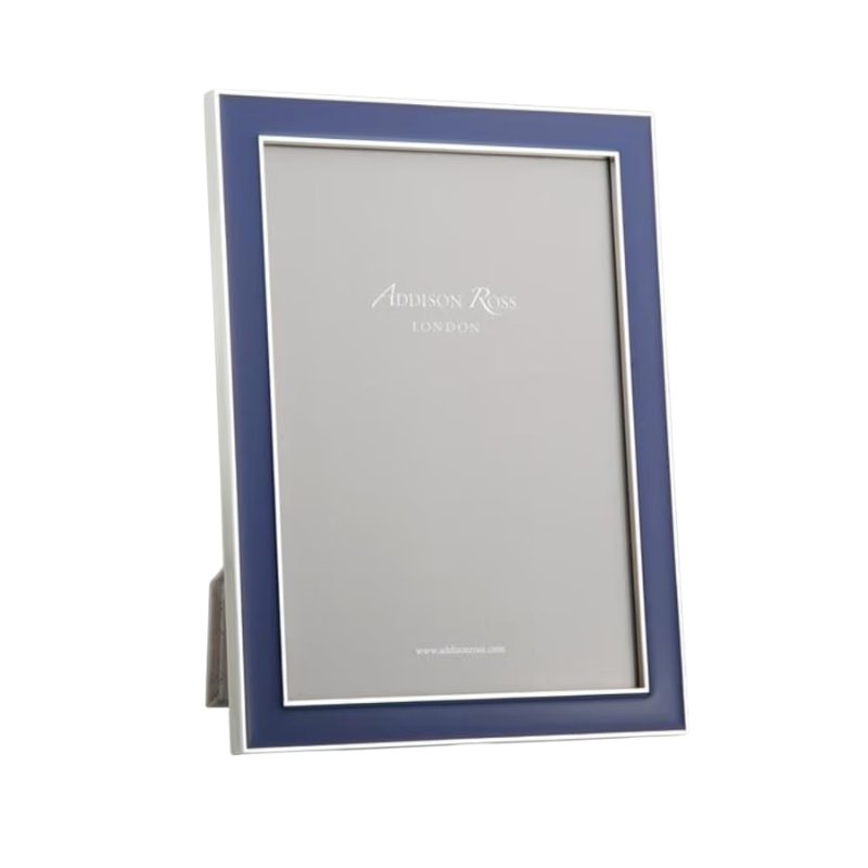 Addison Ross Navy 4 x 6 Enamel Frame