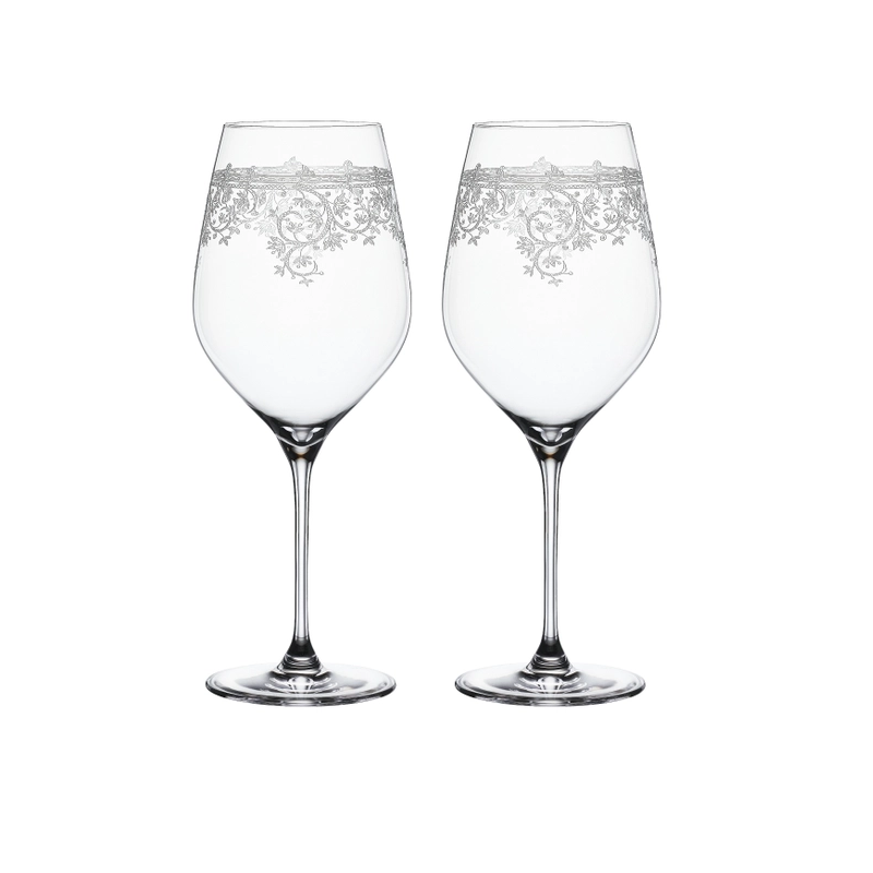 Spiegelau Arabesque Bordeaux Glass Set of 2