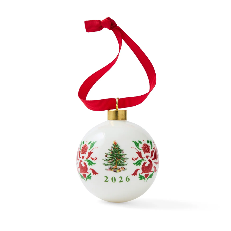 Christmas Tree Annual 2026 Bauble Ornament
