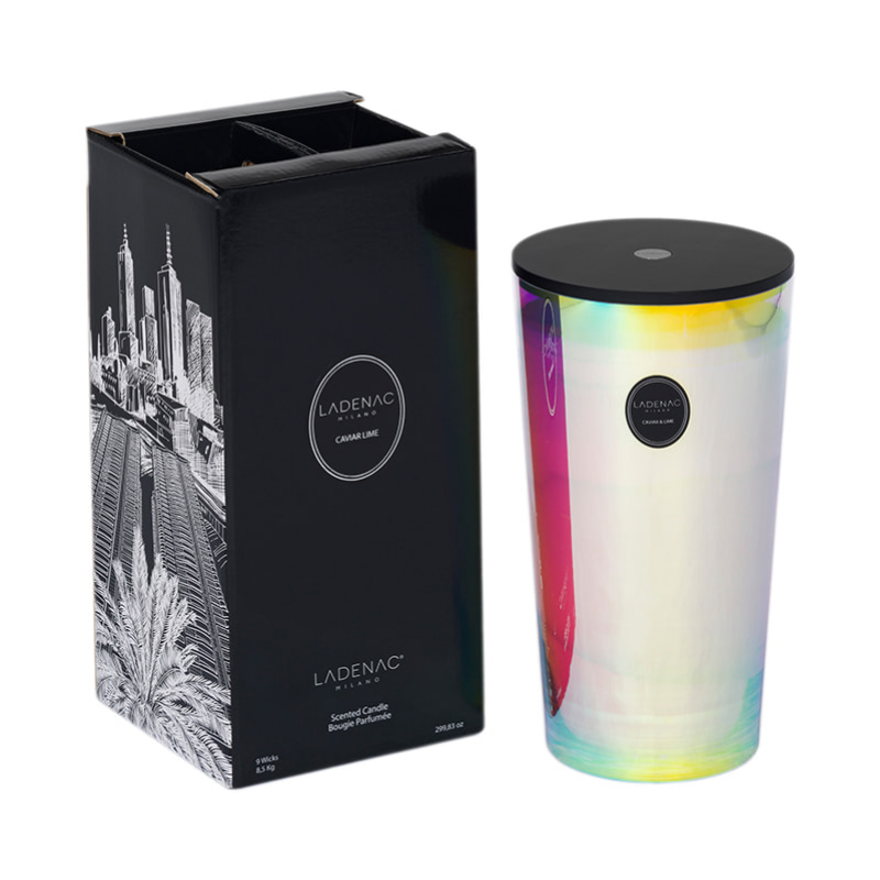 Ladenac Extra Large Caviar Lime Candle