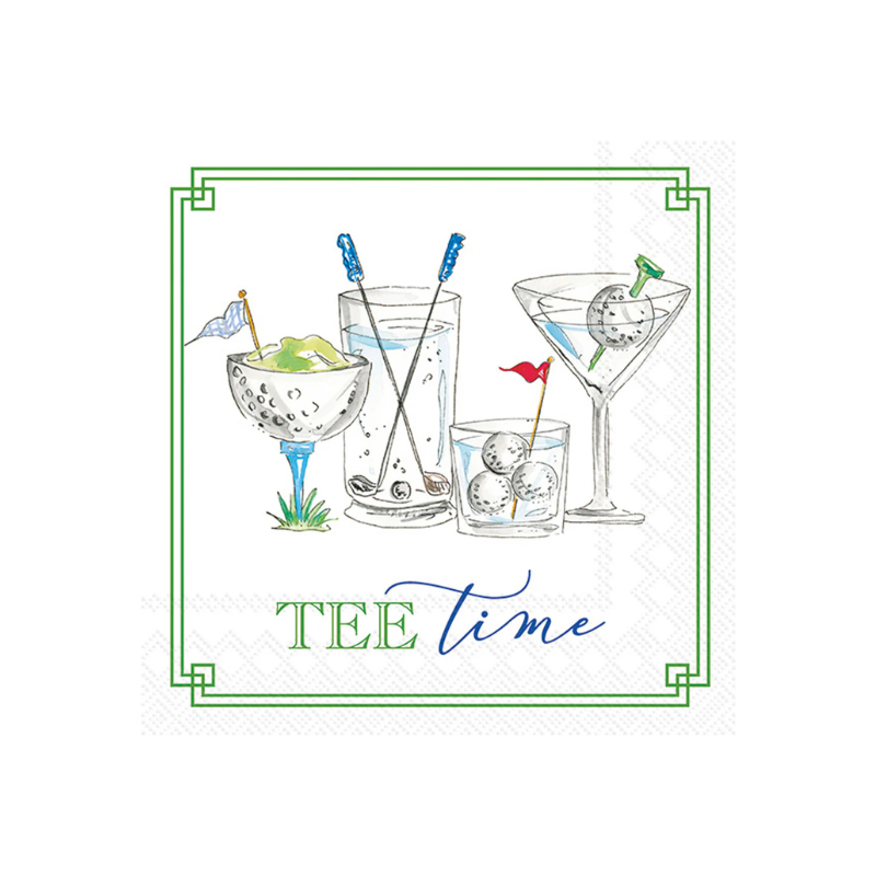 Tee Time Cocktail Napkins