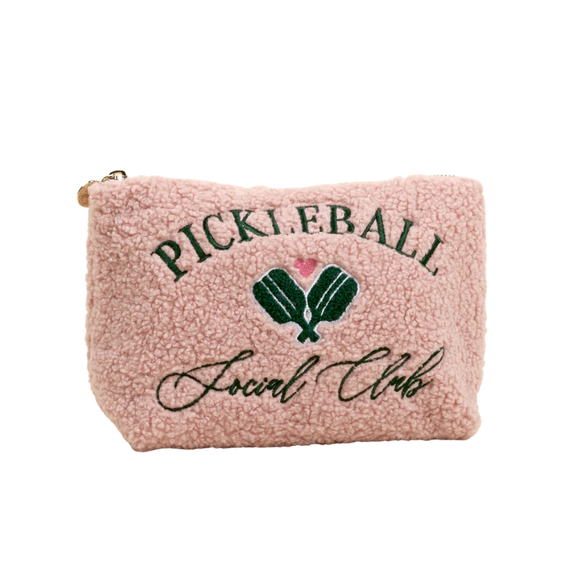 Pickleball Social Club Teddy Pouch