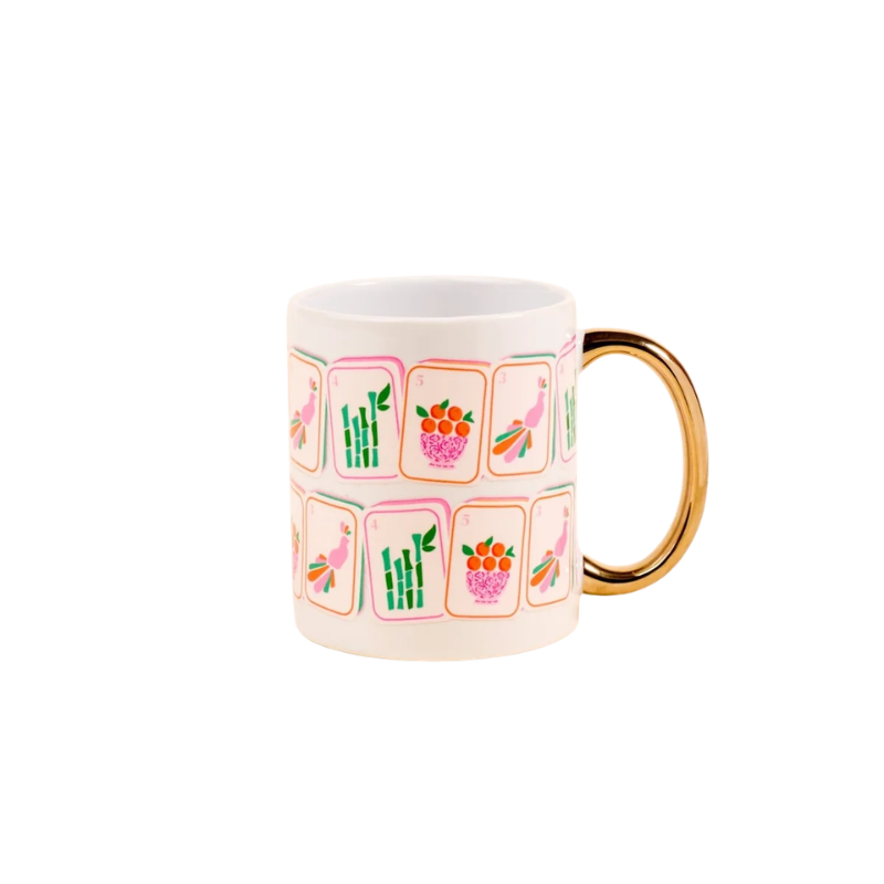 Mahjong Tiles Ceramic Mug