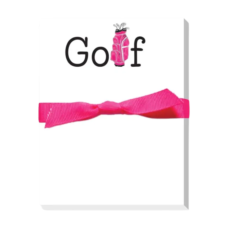 Golf Mini Notepad