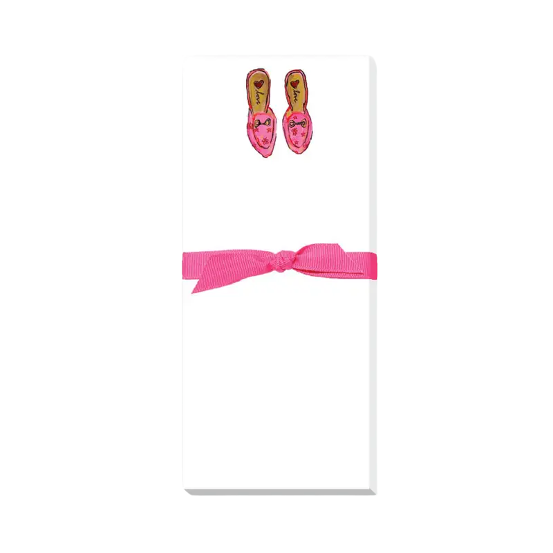 Pink Mules Skinnie Notepad