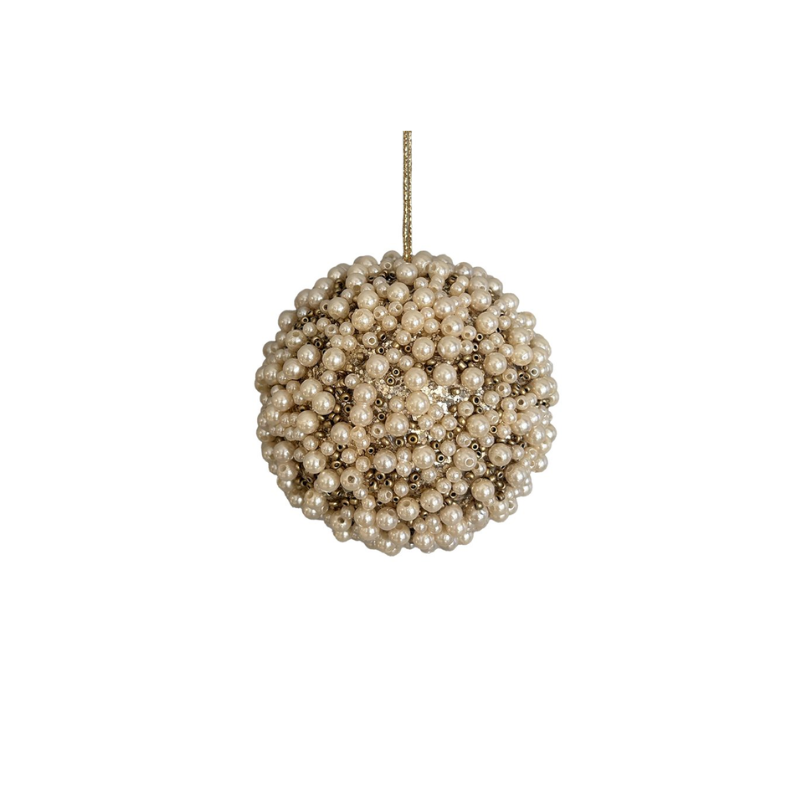 Small Gold Pearls Ornament