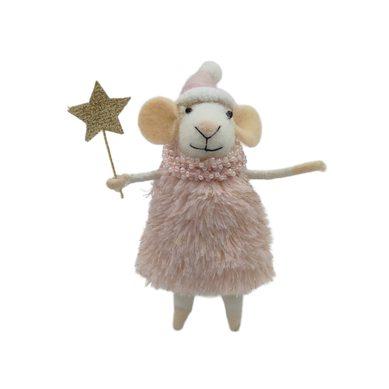 Mouse with Star Ornament