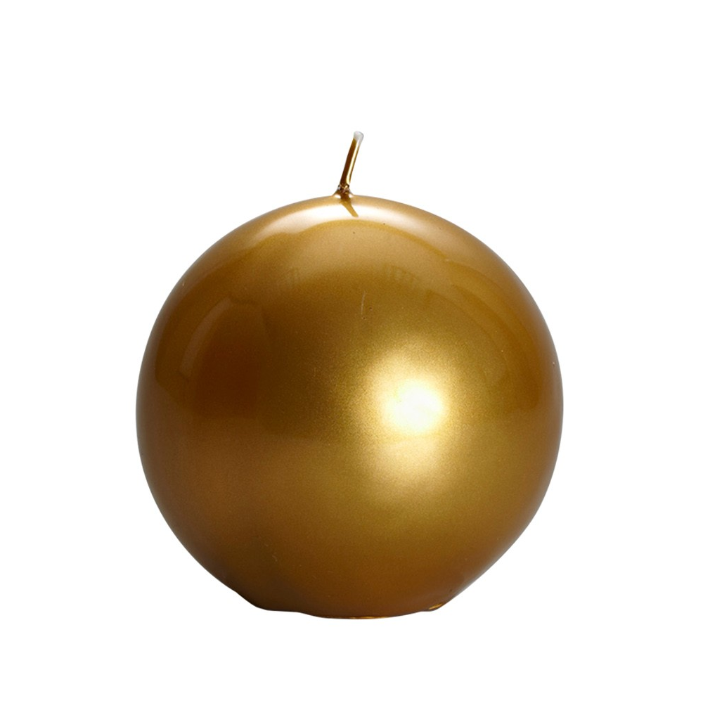 Large Shiny Ball Candle