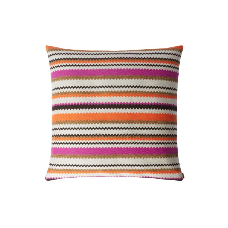Missoni Cancun Orange Chevron Cushion