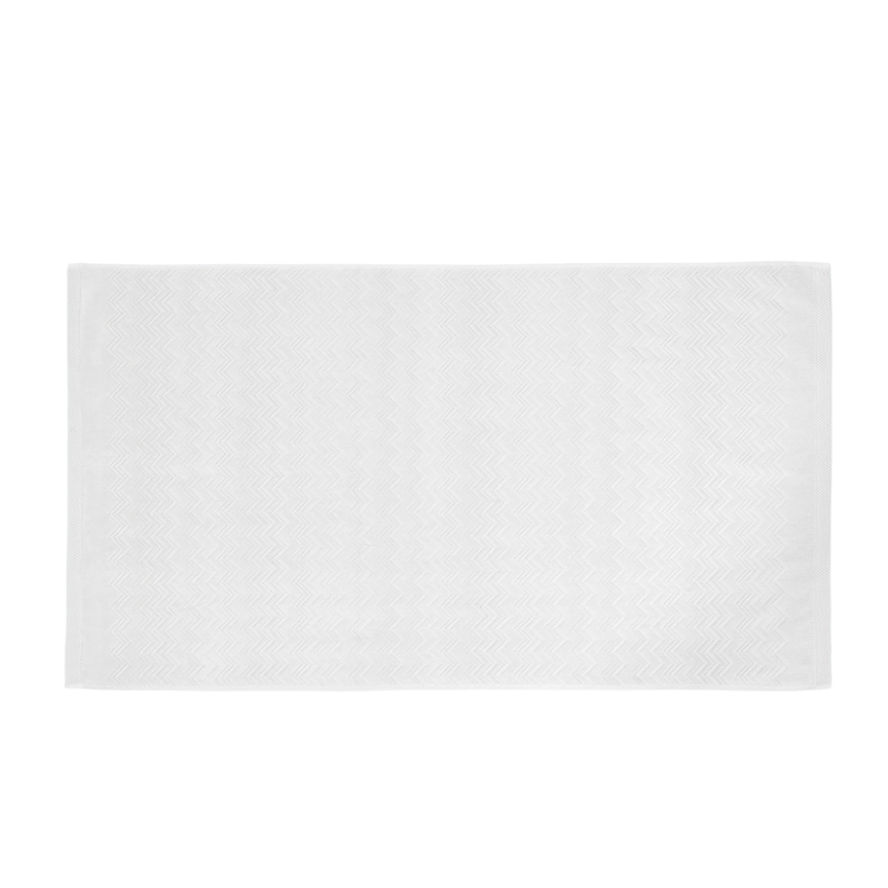 Missoni White Chalk Bath Mat