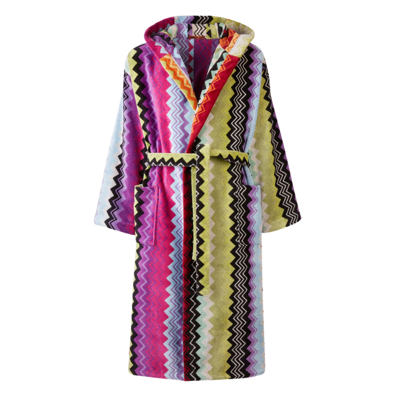 Missoni Giacomo Orange Hooded Bathrobe