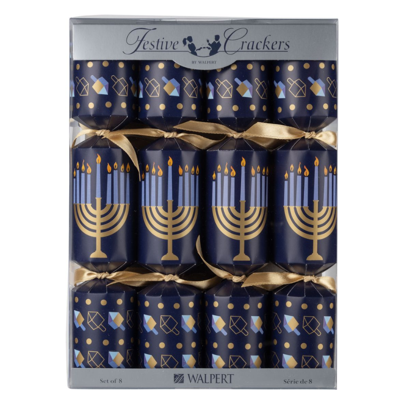 Dreidels & Menorah Crackers