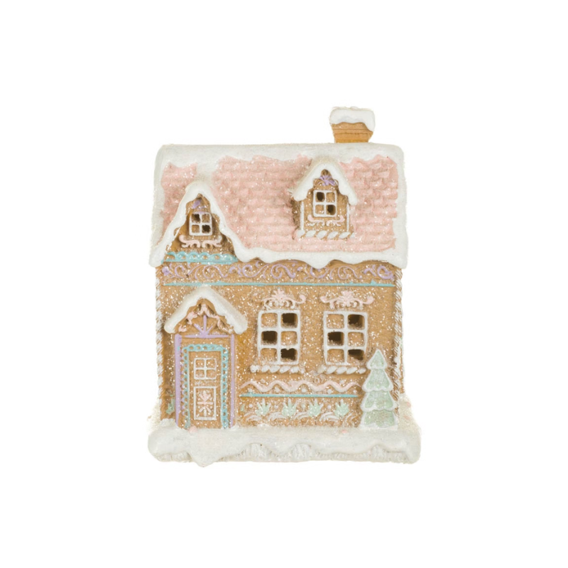 LED Gingerbread House