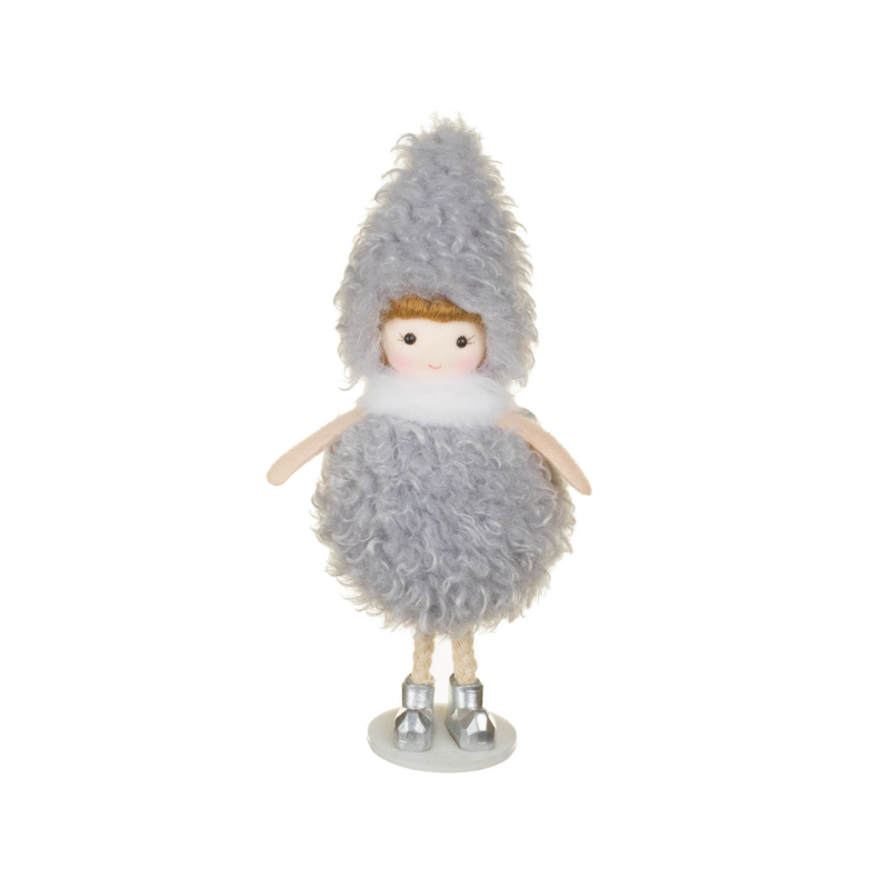 Smokey Puffball Girl Ornament