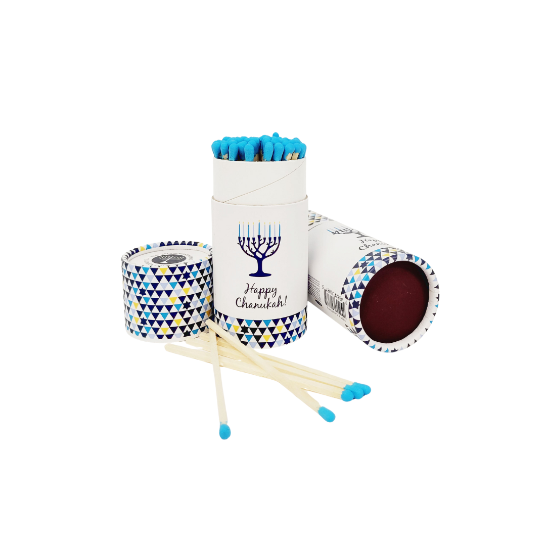 Long Chanukah Matches Gift Box