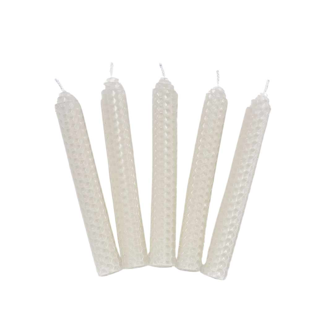 Honeycomb Shabbat Candles