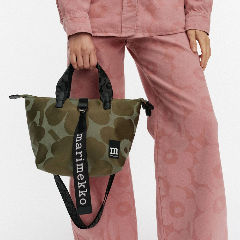 Marimekko Small Tote Unikko Shoulder Bag - Boutique Marie Dumas