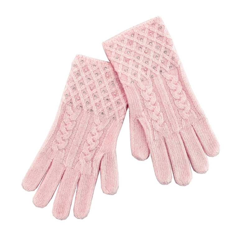 Crystal Knit Gloves