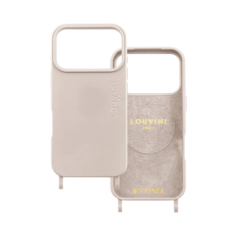 Louvini Milo Taupe MagSafe iPhone Case