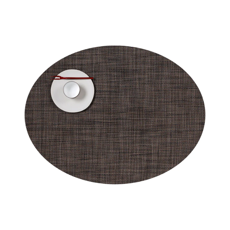 Oval Mini Basketweave Placemat