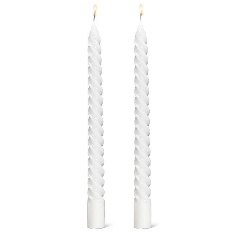Tight Spiral Taper Candle