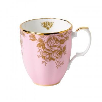 100 Years Of Royal Albert 1960 Golden Rose Mug - Boutique Marie Dumas