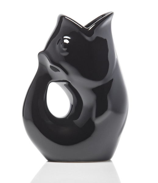 Medium Gurgle Pot Black