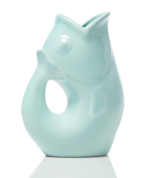 Medium Gurgle Pot Blue